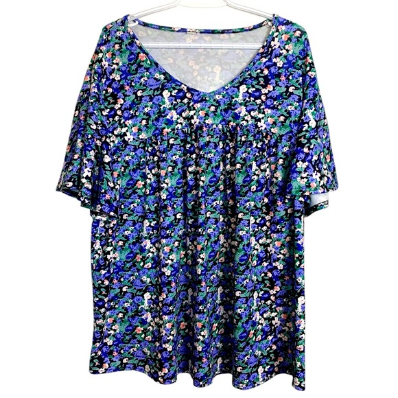 Unbranded soft and stretchy summer tunic, beautiful colours - Picture 1 of 5